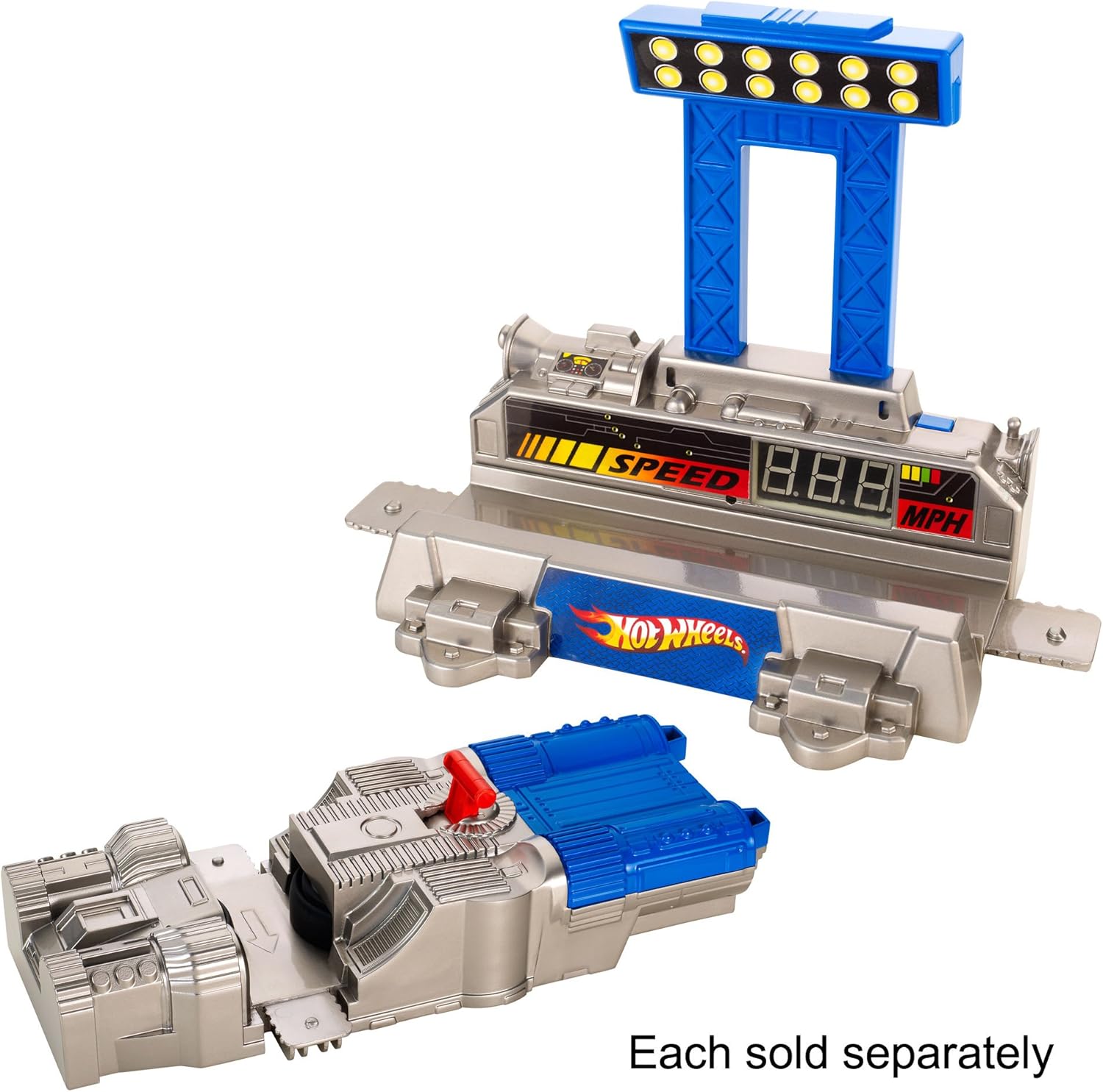 hot wheels track builder digital speedometer