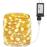 Joomer Fairy String Lights 66FT 200 LEDs Plug in Fairy Lights Indoor Copper Wire String Light DIY for Bedroom, Parties, Weddi