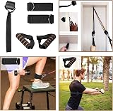 Himaly Resistance Bands Set 5pcs 100 Lbs with Handles Door Anchor view 7