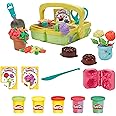 Play-Doh Blooming Flower Garden Toy Playset, Nature Pretend Play, Kids Arts & Crafts Ages 3+