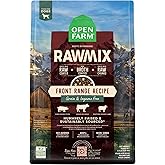 Open Farm, RawMix Grain-Free Dry Dog Food, Protein-Packed Kibble Coated in Bone Broth with Freeze Dried Raw Chunks, Beef Pork & Lamb, Front Range Recipe, 3.5lb Bag