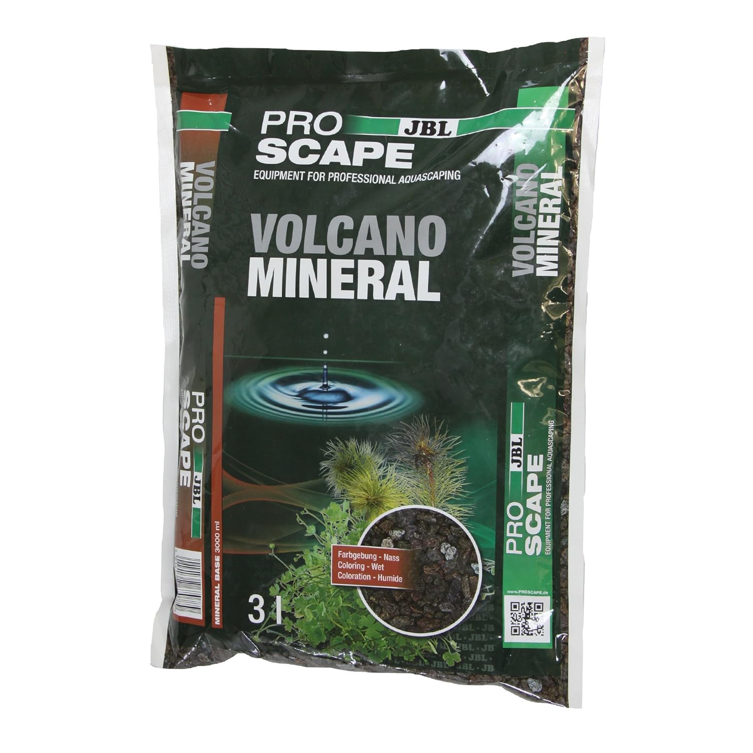 JBL ProScape Volcano Mineral 3 l, Volcanic natural substrate for
