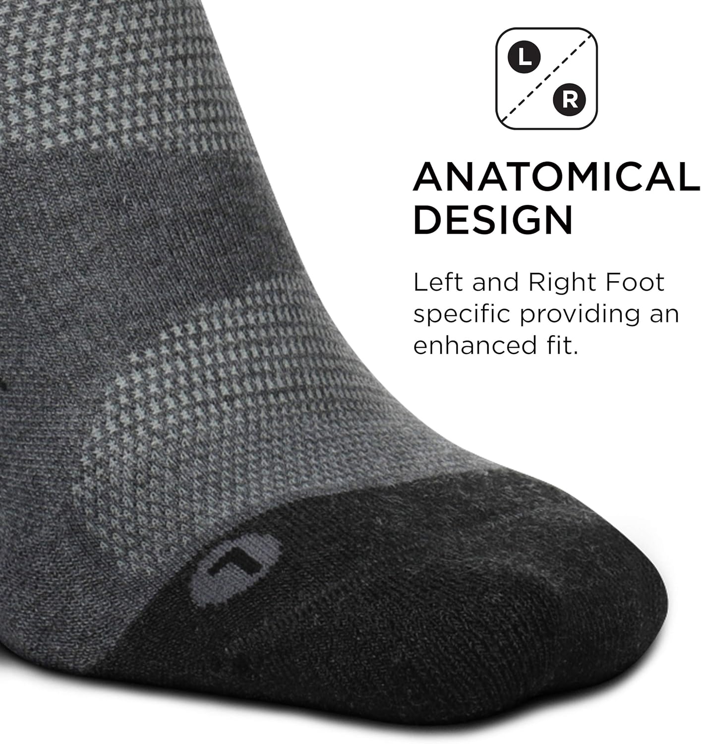 Feetures Elite Max Cushion No Show Tab Sock Block at  Men’s Clothing store
