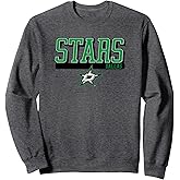 Dallas Stars Faceoff Dark Heather NHL Officially Licensed Sweatshirt