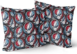 Have A Grateful Day Dead Pillow Covers,Set of 2,18x18Inch