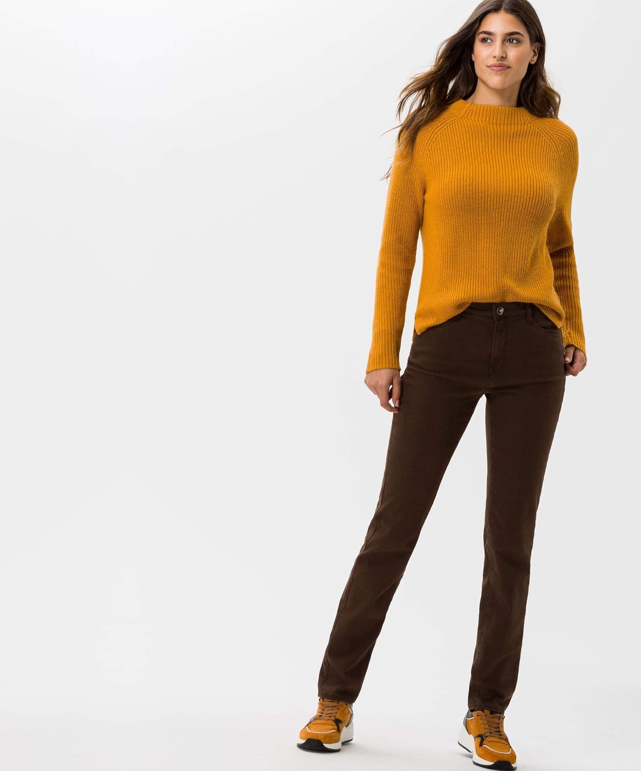 BRAX Women's Style Mary Jeans, Brown, 42, 32W / 32L - Image 4