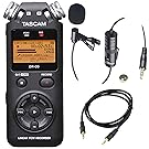 Tascam DR-05 (Version 2) Portable Handheld Digital Audio Recorder (Black) with Deluxe accessory bundle