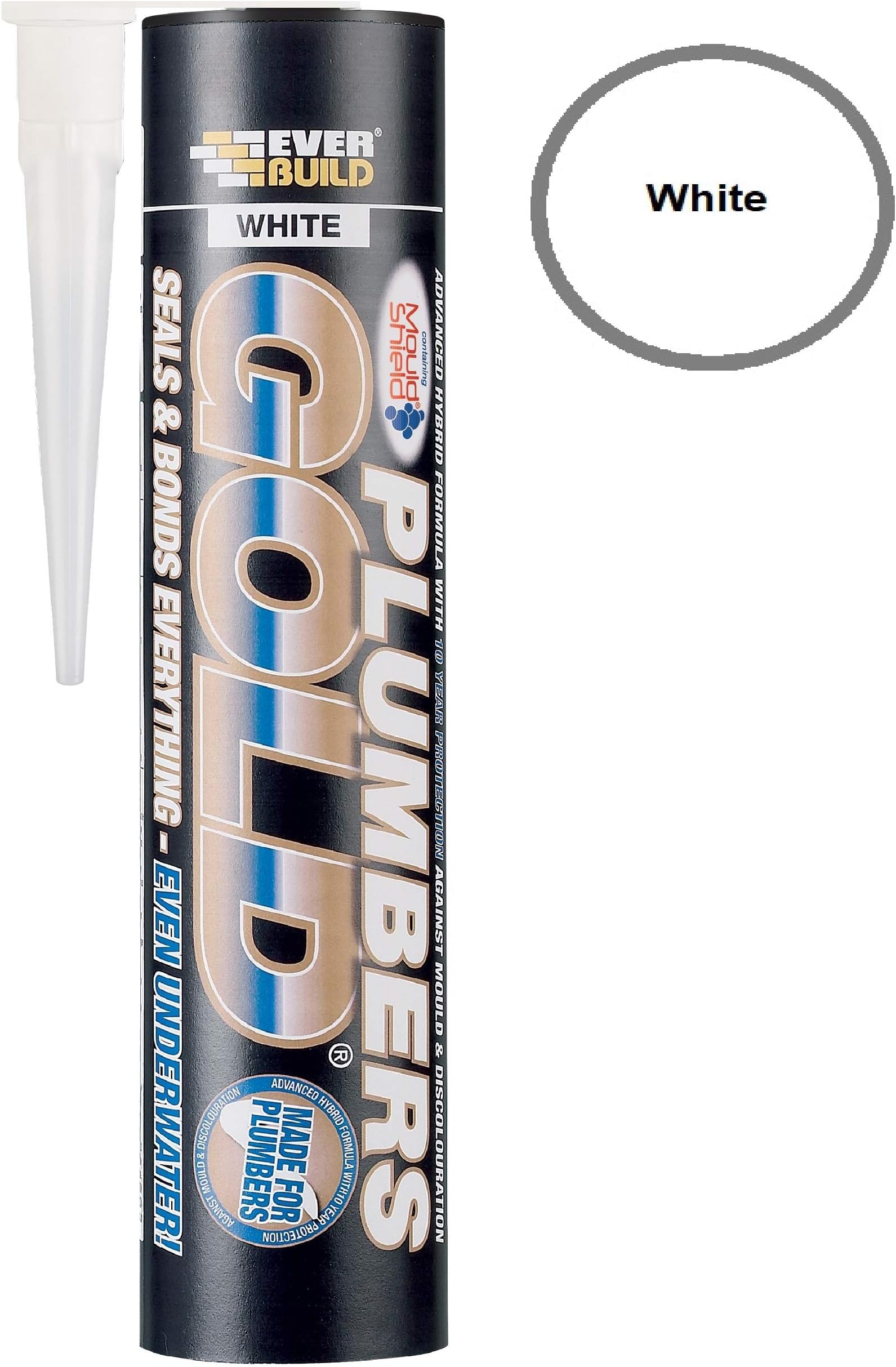 Everbuild Plumbers Gold, White