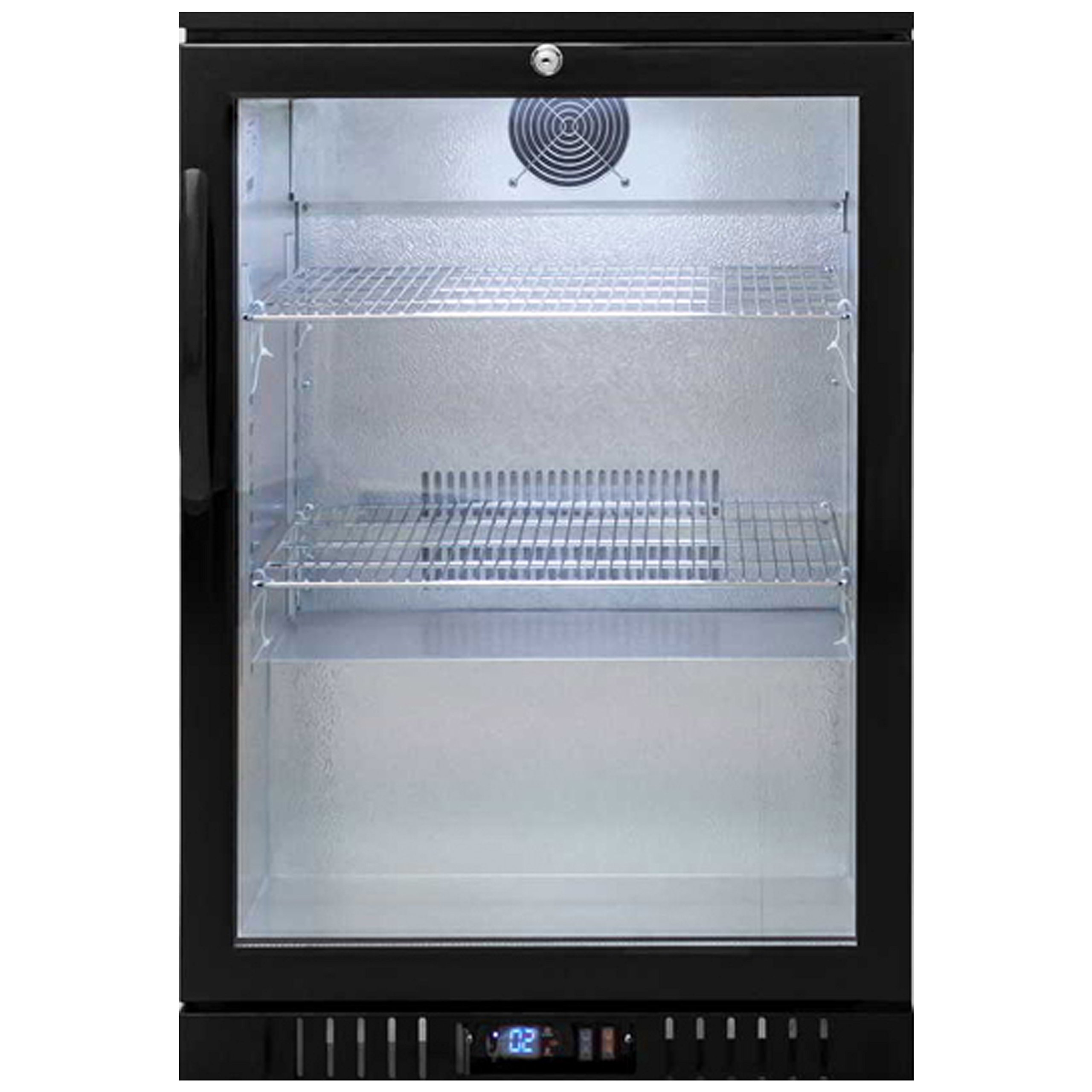Beer Back Bar Cooler Commercial Refrigerator Glass door 24