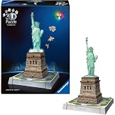 Ravensburger Iconics: Statue of Liberty 3D Puzzle with Light for Kids 8+