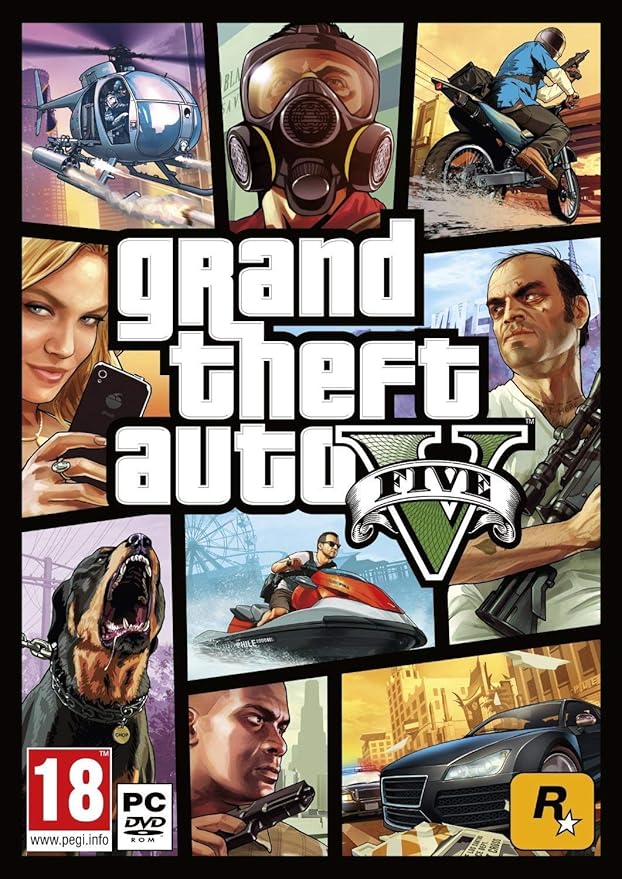 Grand Theft Auto V (PC-DVD): Amazon.in: Video Games