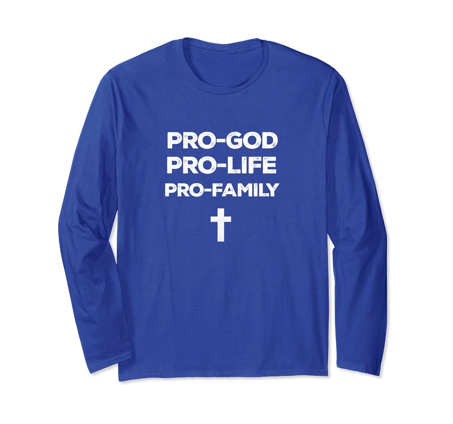 Conservative Long Sleeve Shirt with Cross- TPT