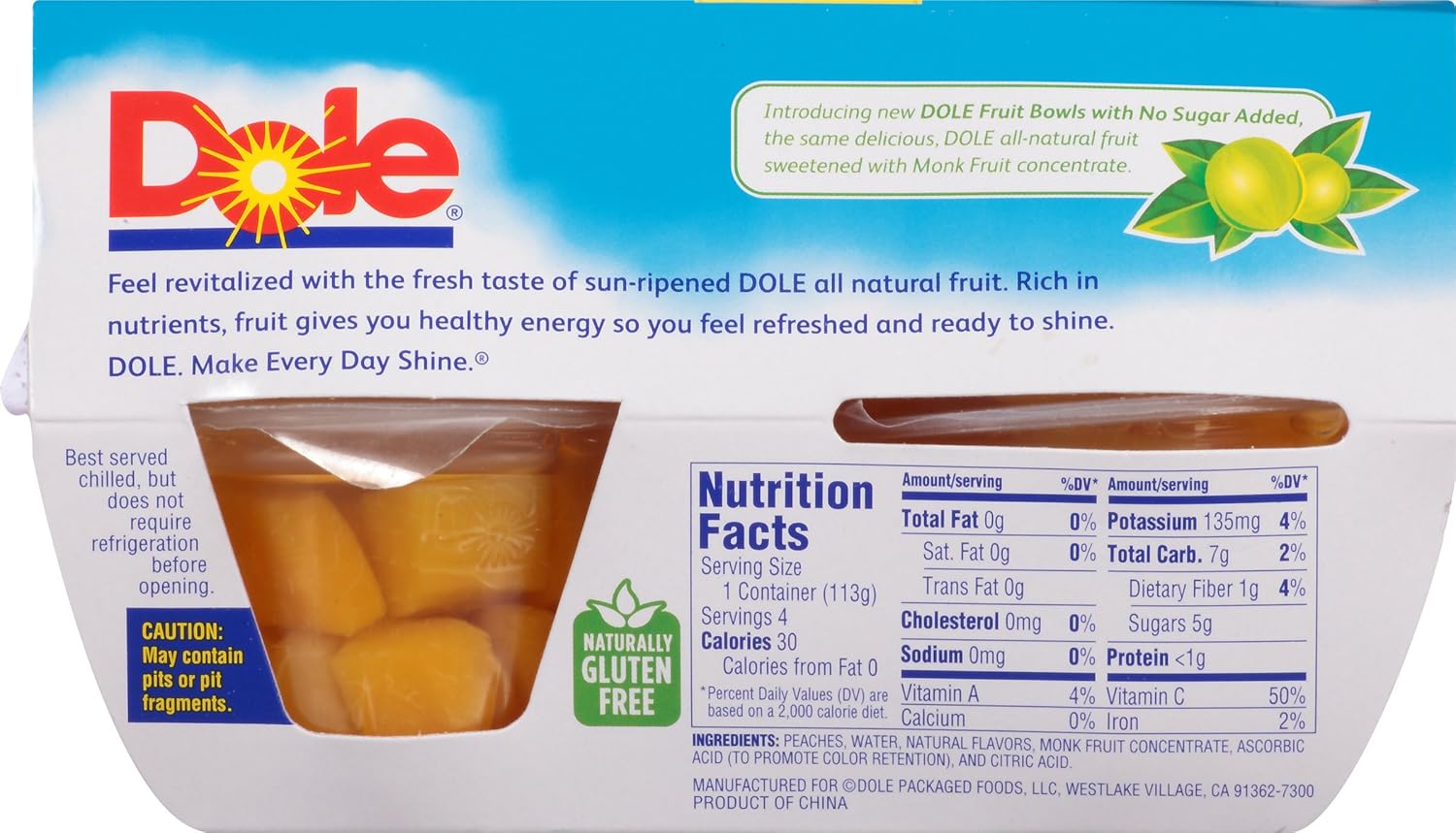 Mandarin Orange Cup Nutrition Facts Blog Dandk