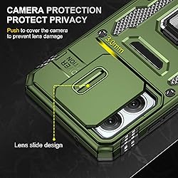 FRLMOOES for Motorola Moto G84 Case with 2 Screen