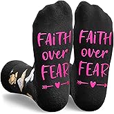 HAPPYPOP Christian Easter Gifts Socks - Religious Faith Gifts for Men and Women
