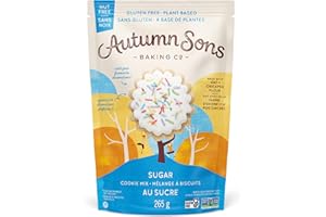 Autumn Sons Baking Co. Gluten Free Sugar Cookie Mix. Vegan Plant Based Baking Mix. Top 9 Allergen Free. Dairy Free, Nut Free,