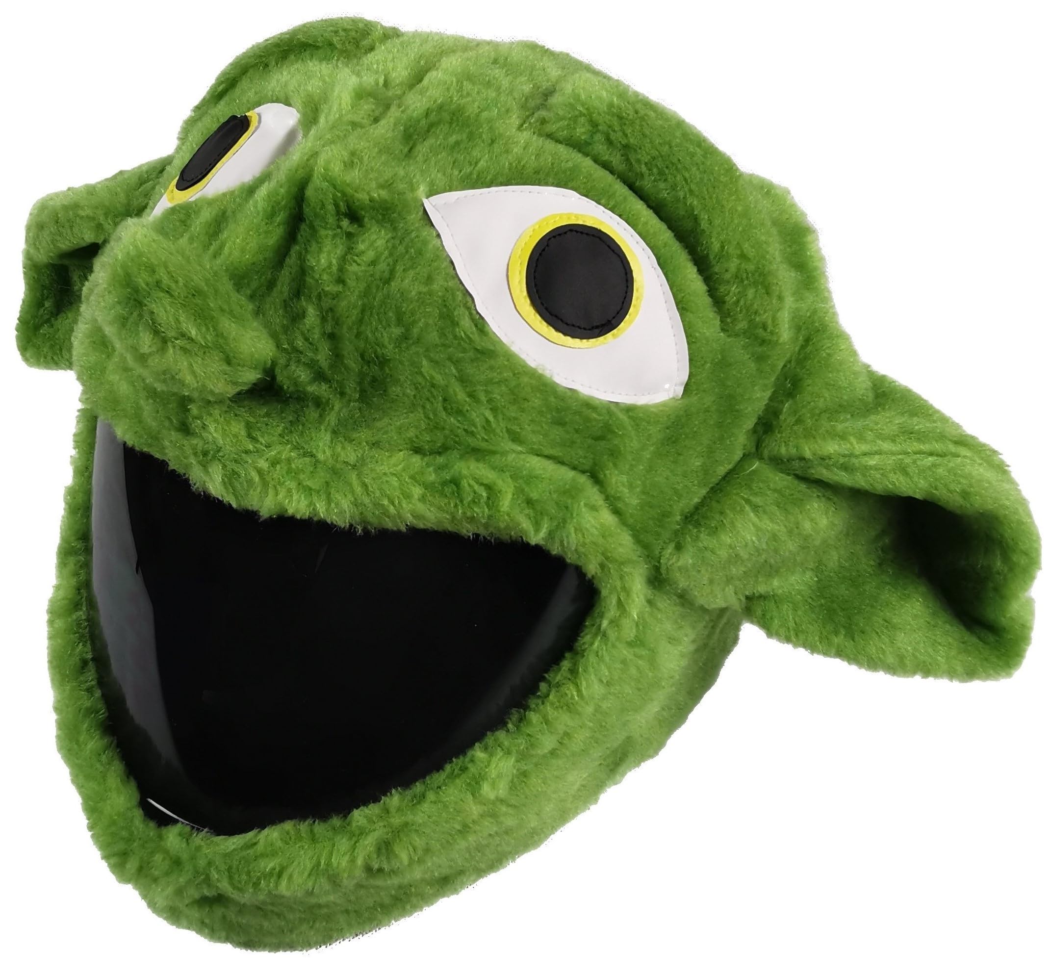 FunnyRiders Helmet Cover for Motorcycle Helmet, Smile Ride and Gifts, Universal Size, Full Face Cover, Funny Heeds, Green Motorbike Case, Made In Europe, Smile Helmet Cover, Gift for Motorcyclist