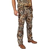 Realtree Men's All-Season Pants, Lightweight Camo Hunting Gear, Moisture-Wicking, Durable Fabric