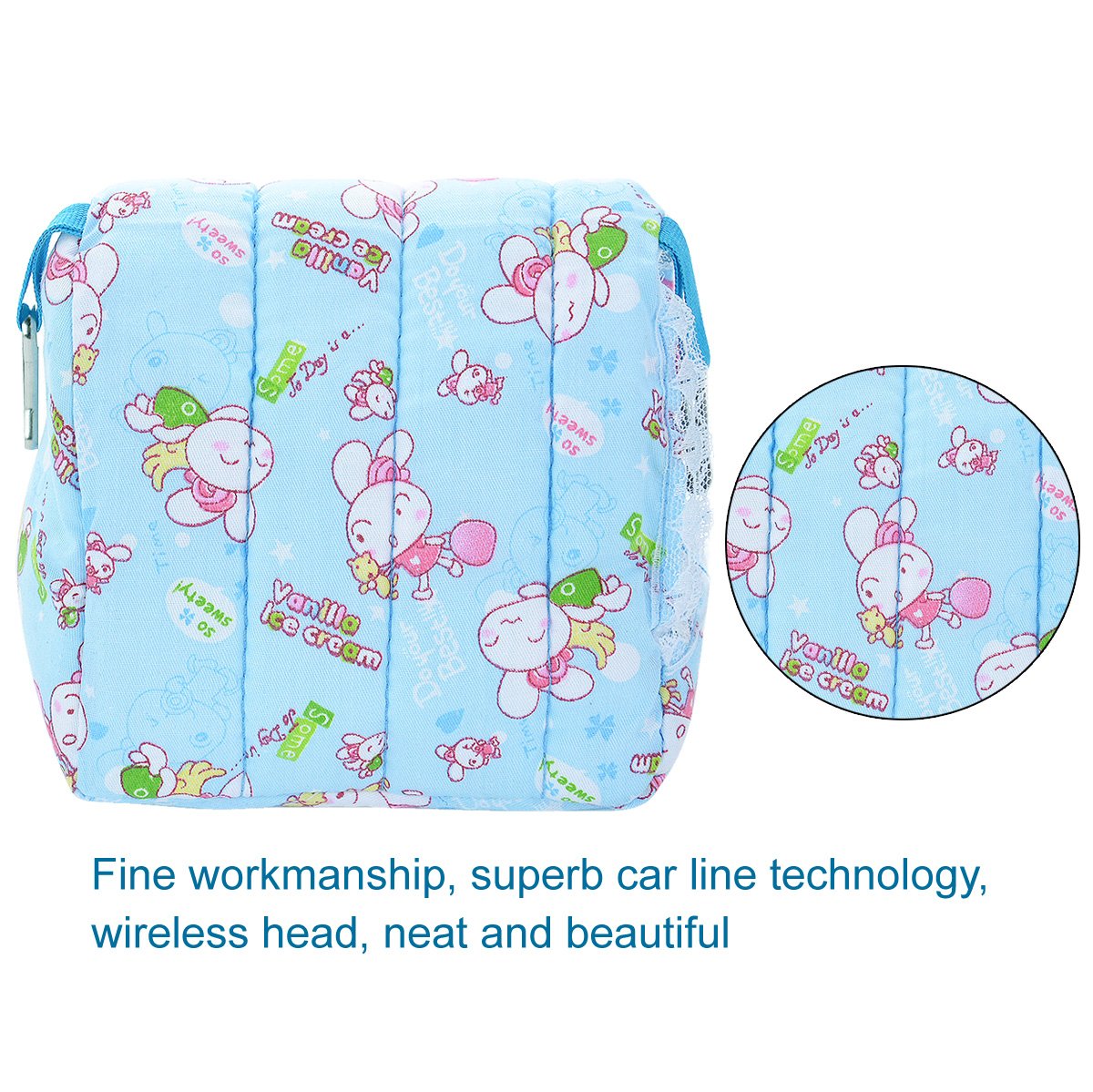 Hamster Bed Small Animal Cage Supplies Hammock House Hideout Pet Tent (Blue, Triangle Tent)