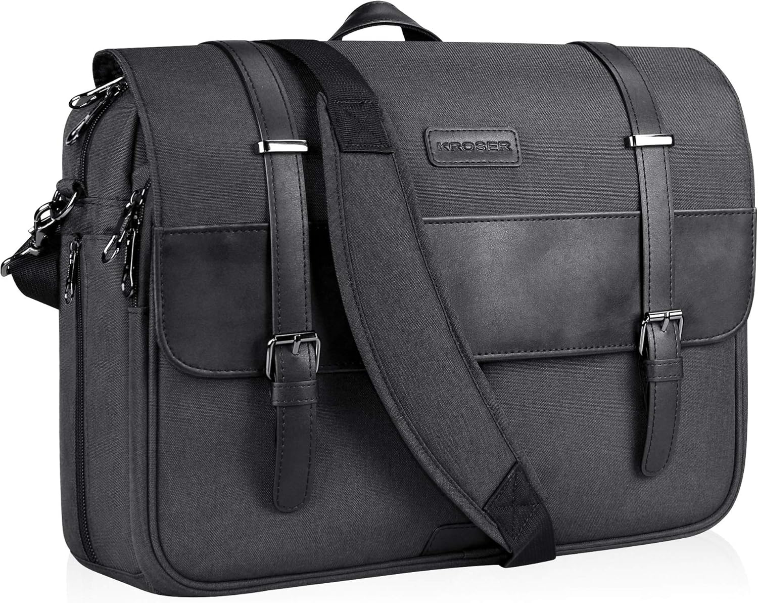 Amazon KROSERビジネスバッグ メンズ ノートパソコンバッグ 15.6インチPC対応 pcバッグ pc収納カバン コンピュータ