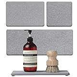 Razborci 3PCS Bathroom Sink Vanity Trays, Quick