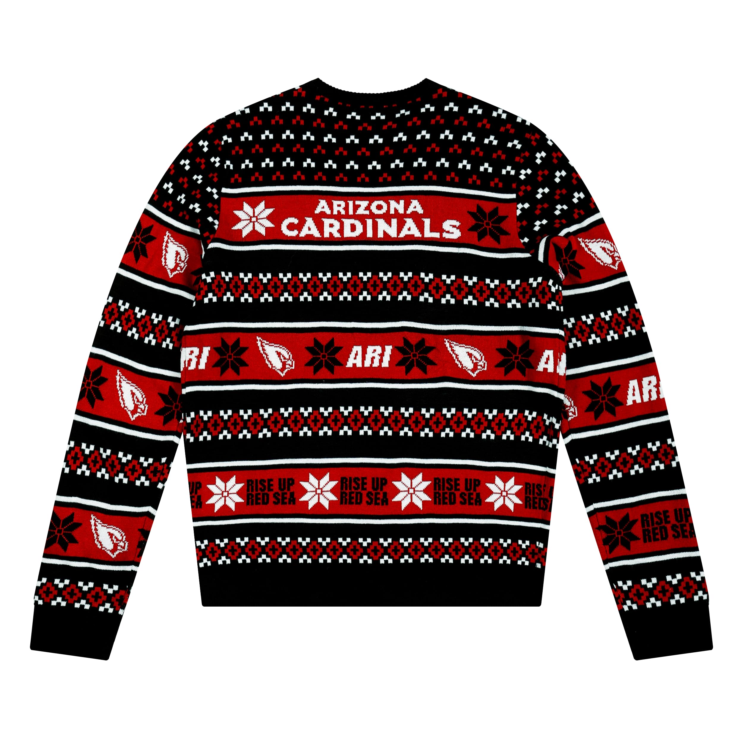 FOCO Standard NFL Big Logo Ugly Sweater, Team Color