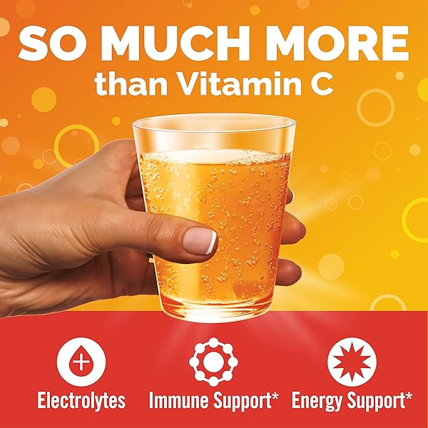EMERGEN-C 1000MG VITAMIN C POWDER FOR DAILY IMMUNE SUPPORT CAFFEINE FREE VITAMIN C SUPPLEMENTS WITH ZINC AND MANGANESE, B VITAMINS AND ELECTROLYTES, SUPER ORANGE FLAVOR – 60 COUNT/2 MONTH SUPPLY