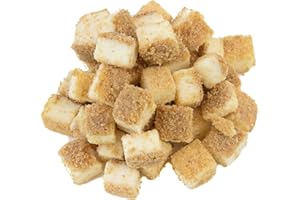 TR TOPPERS Cheesecake Bites 2 LBS – Bags of Cake Squares Made with Real Cream Cheese – Bulk Dessert Toppings for Sundaes, Yogurt, Ice Cream Bar, and More – Great for Parties, Events, and Catering