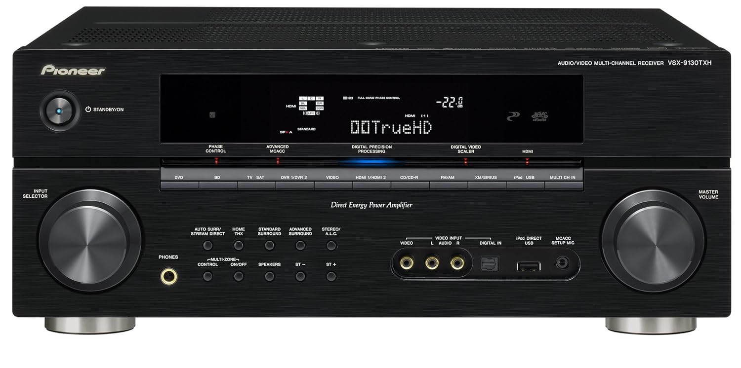 Amazon.com: Pioneer VSX-9130TXH-K 140 Watts 7-Channel A/V Receiver