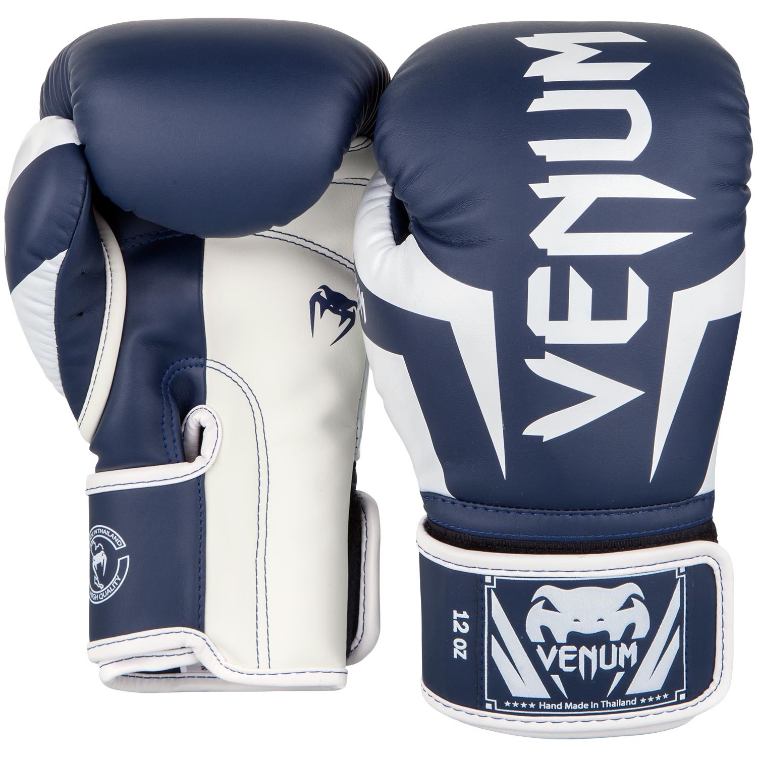 Venum Elite Boxing GlovesWhite/Navy Blue10oz on Galleon Philippines