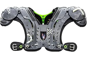 XTECH X2 Football Shoulder Pads - Unique Configurations for All Positions - Advanced Lightweight Pad for Adult Mens and High 