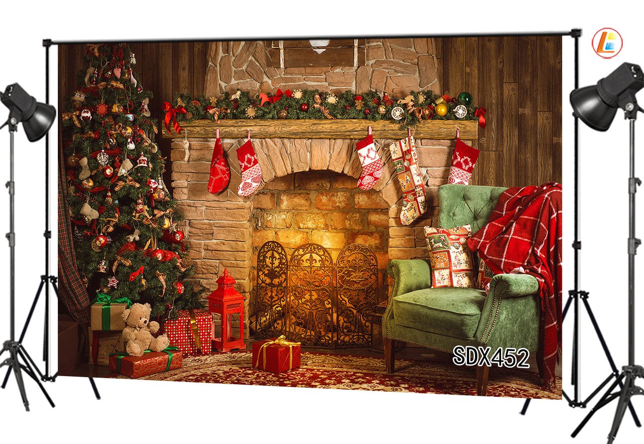 Best photo backdrops 10×10 christmas living room
