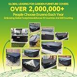 Enzeno Outdoor Garden Furniture Cover 270x180x94cm Waterproof 420D Windproof view 6