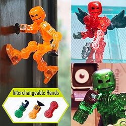 Zing Klikbot, Complete Set of 4 Poseable Action