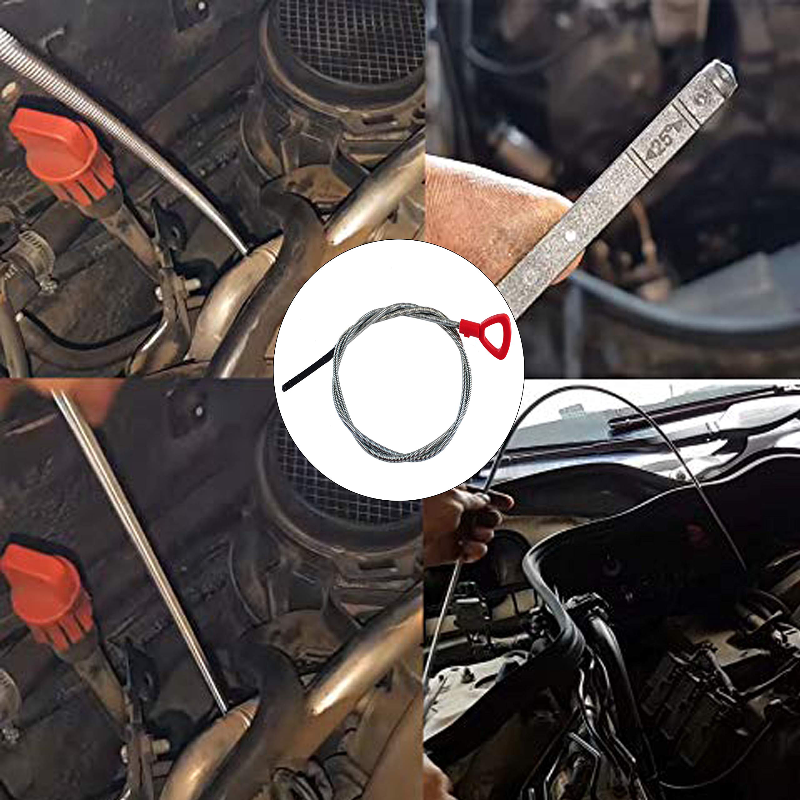 Podoy Transmission Dipstick for Mercedes Benz Gearbox 48" 722.6 Fluid