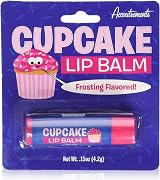 Accoutrements Cupcake Lip Balm Frosting Flavor 2.5 Inch Twist Dispenser view 1