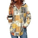 Angerella Womens Fashion Hoodies Pullover Oversized Sweatshirt Long SLeeve Drawstring Hooded Fall Shirts Loose Fit