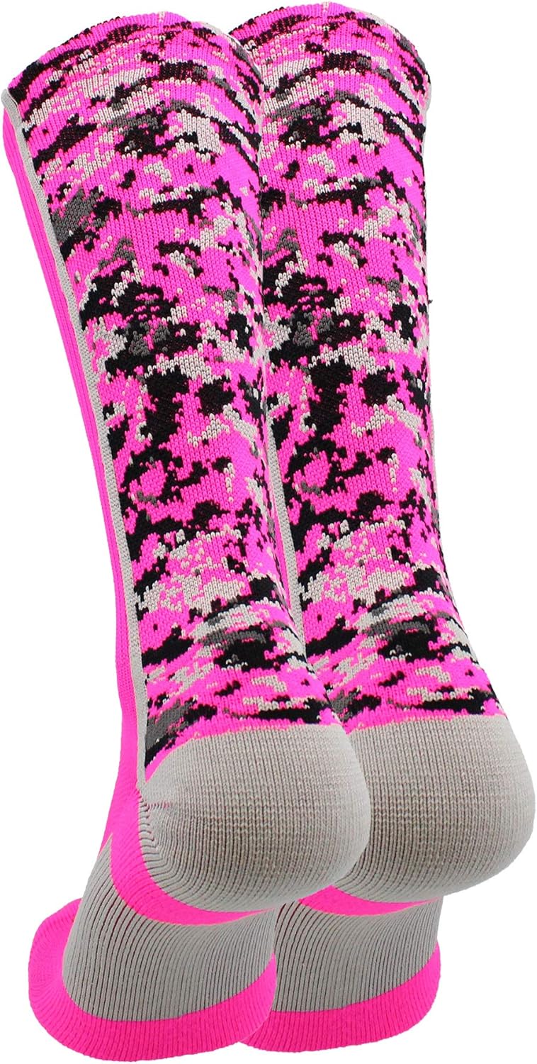 TCK Digital Camo Crew Socks : Clothing