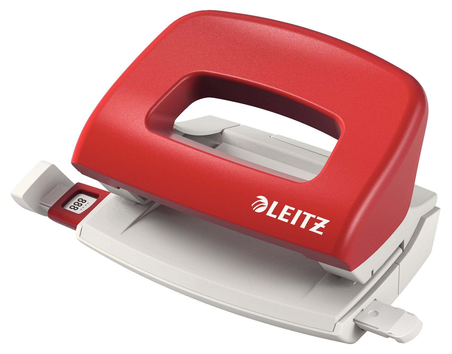 Leitz 50580025 Small Hole Punch NeXXt 10 Sheets Red