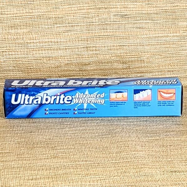 FRANKEL & FRANKEL ULTRA BRITE ADVANCED WHITENING TOOTHPASTE, CLEAN MINT 6 OUNCE