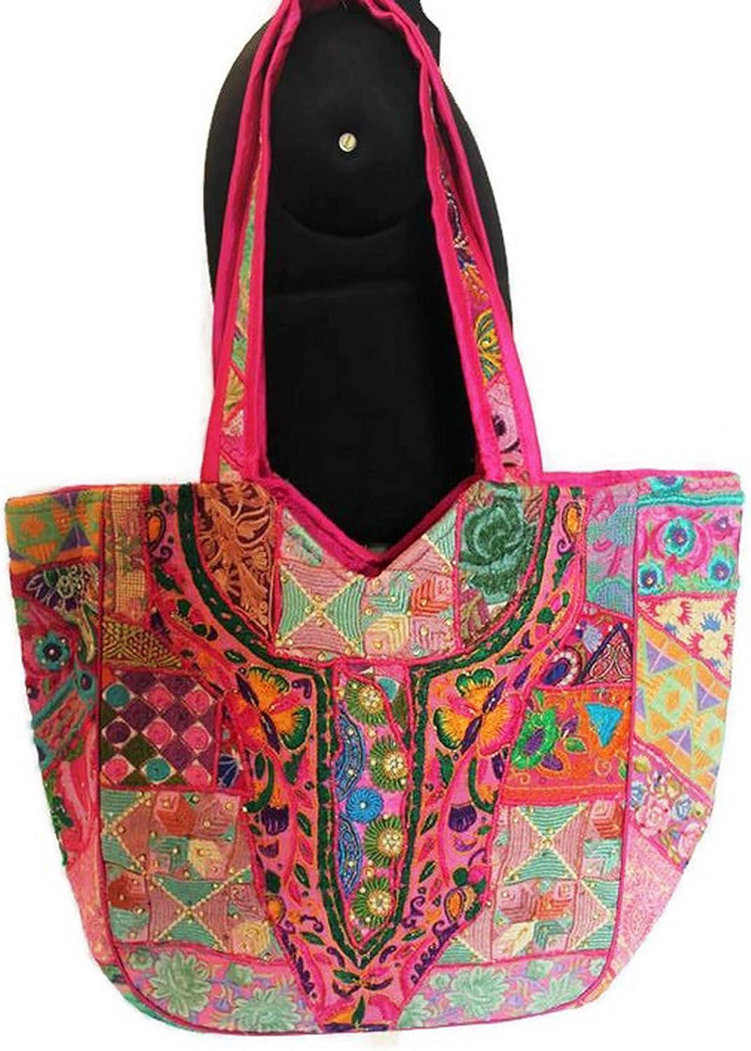 Indian Stylish Women's Handbag Shoulder Bag Ethnic Embroidered Bohemian