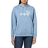 PUMA Women's Essentials Logo Fleece Hoodie (Available in Plus Sizes), Cool Blue AH25