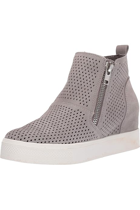 wedgie suede sneakers