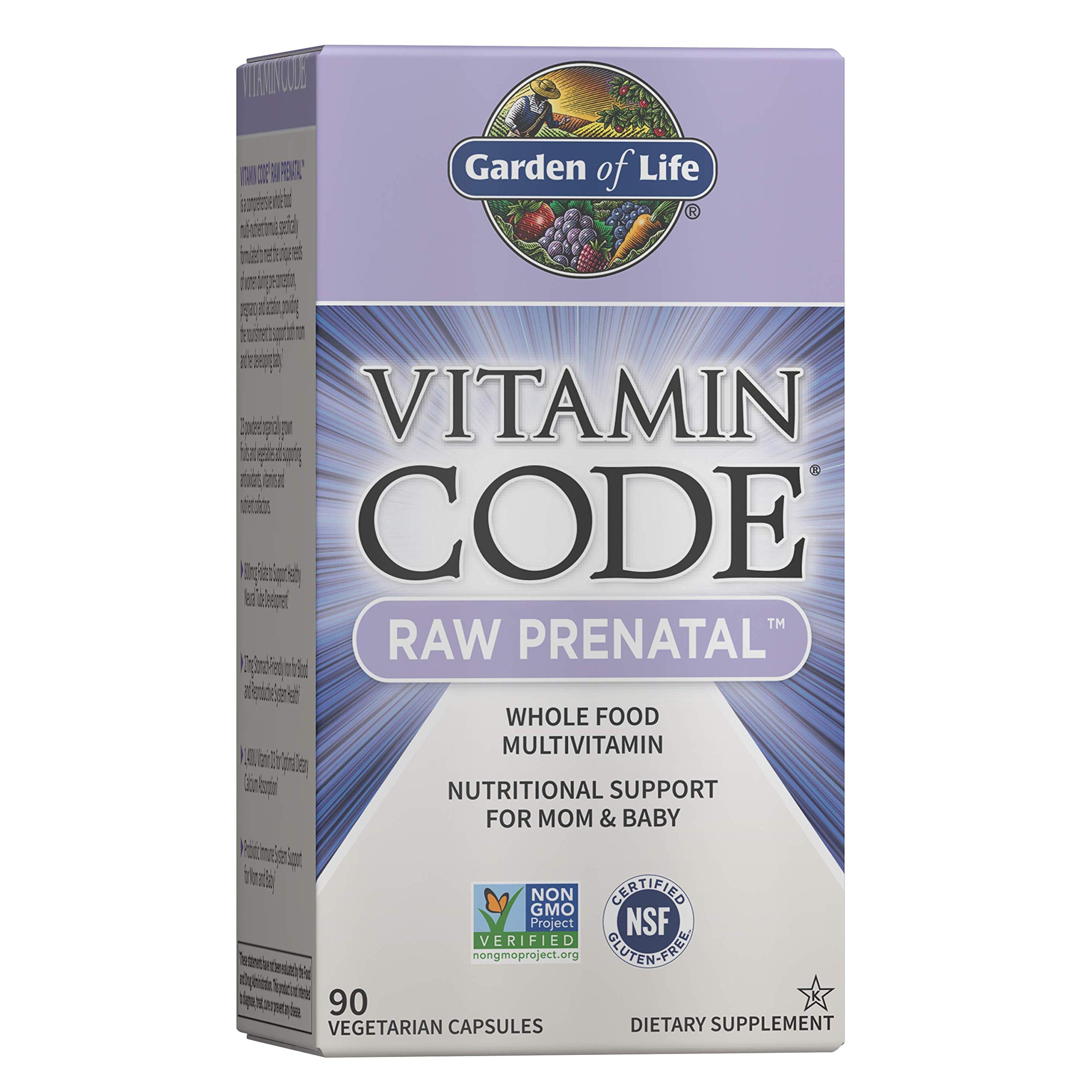 Garden of Life Vitamin Code Raw Prenatal Multivitamin, Whole Food