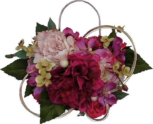 Amazon 和装ブーケ 和 神前結婚式 ウェディングブーケ ブライダルブーケ 0141 造花 オンライン通販