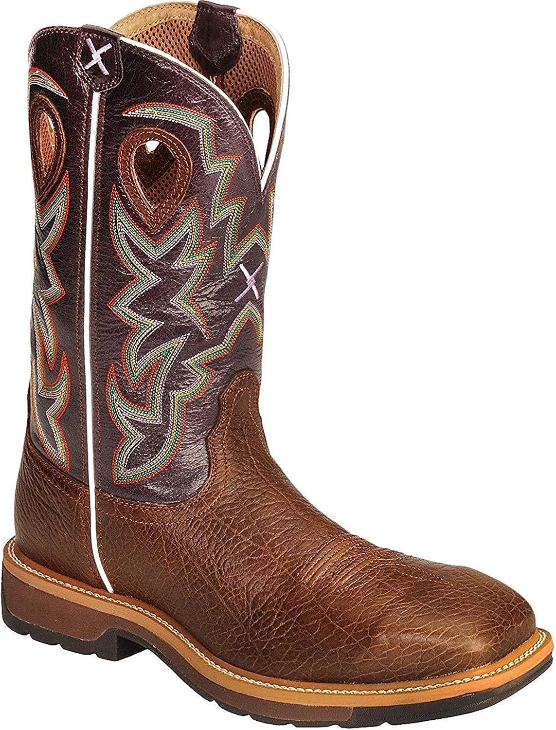mens purple cowboy boots