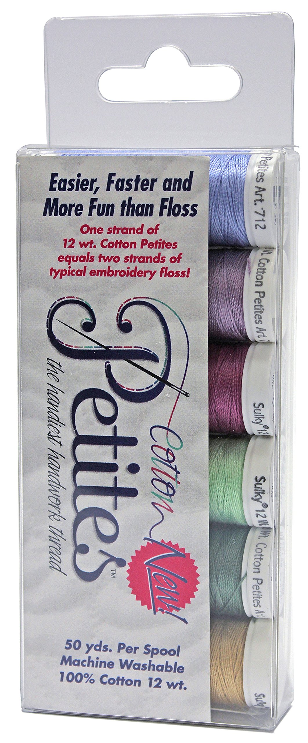 SulkySampler 12wt Cotton Petites-Rosewood Manor Assortment