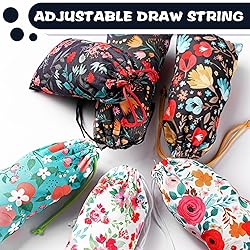 Shinylin 24 Pcs Sunglass Pouch Drawstring