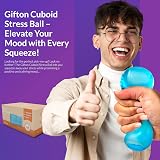 Gifton Cuboid DNA Stress Ball Fidget Toy for Anxiety Sensory Relief Adults Kids view 5