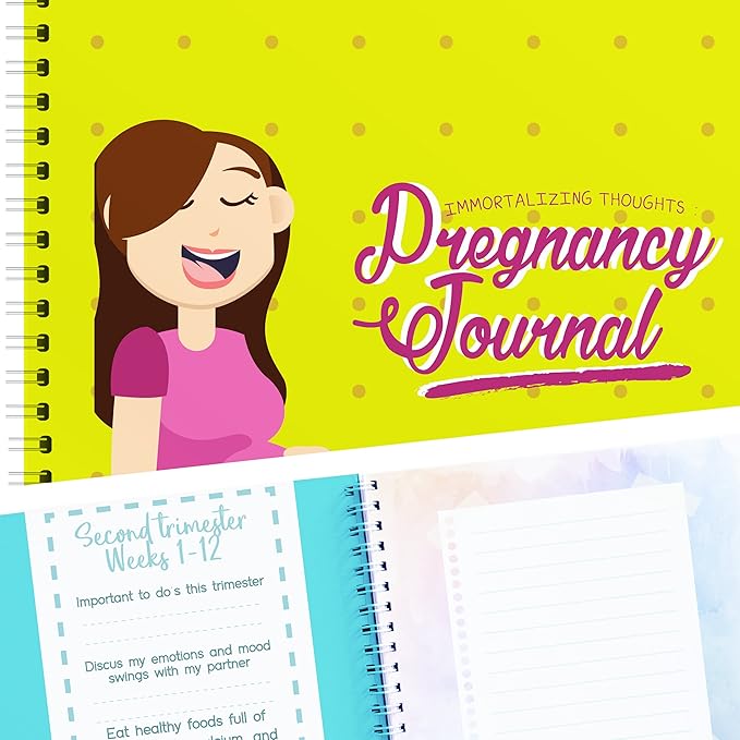 Pregnancy journals Planners for First time Moms, prenatal